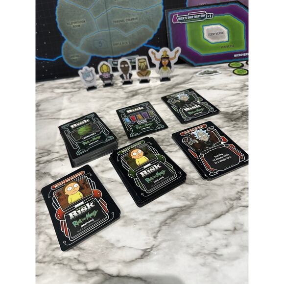 Rick and Morty Risk Board Game - Picture 9 of 11